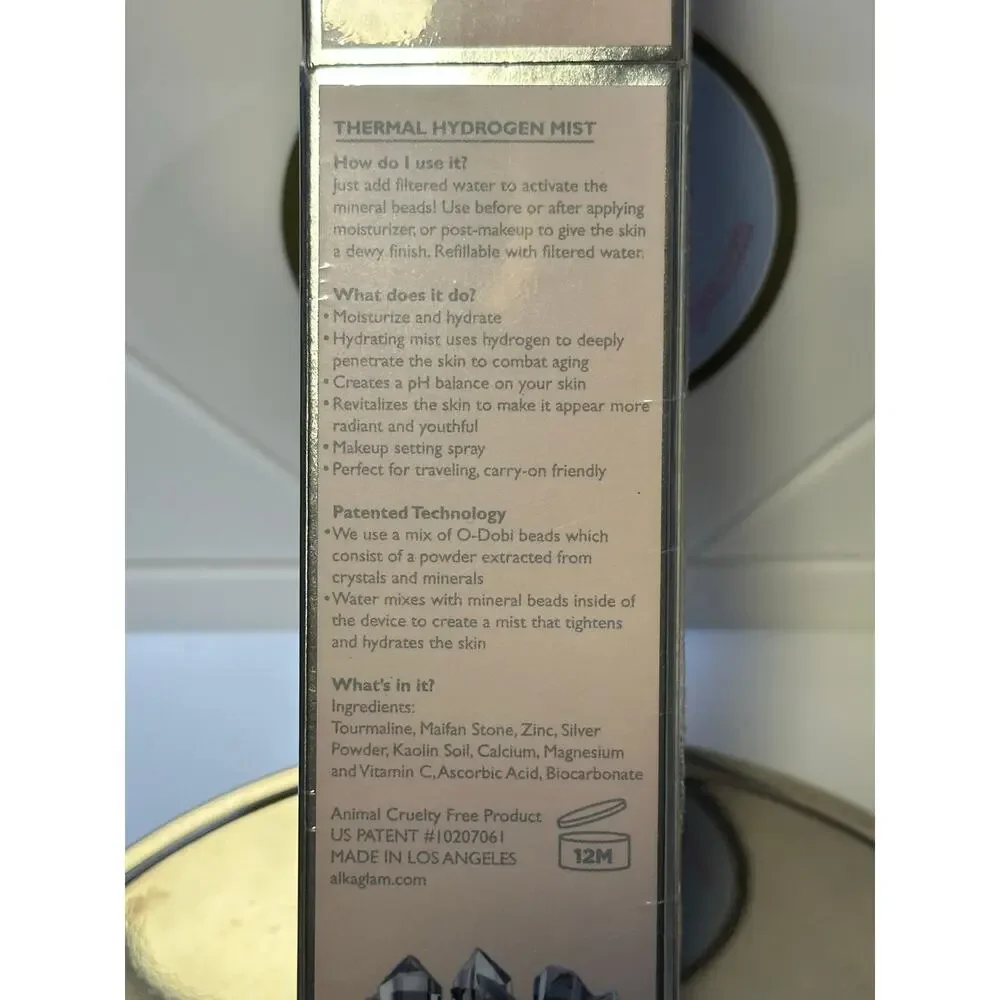 Alka Glam Hydrogen Vitamin C Facial Mist 50ML - NEW